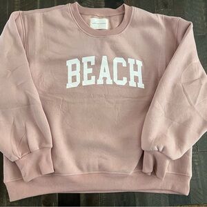 Panache Pink Beach Sweatshirt